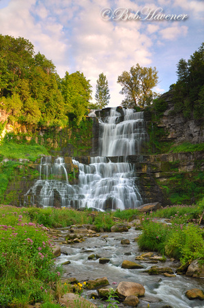 Chittenango Falls, upstate NY, summer
